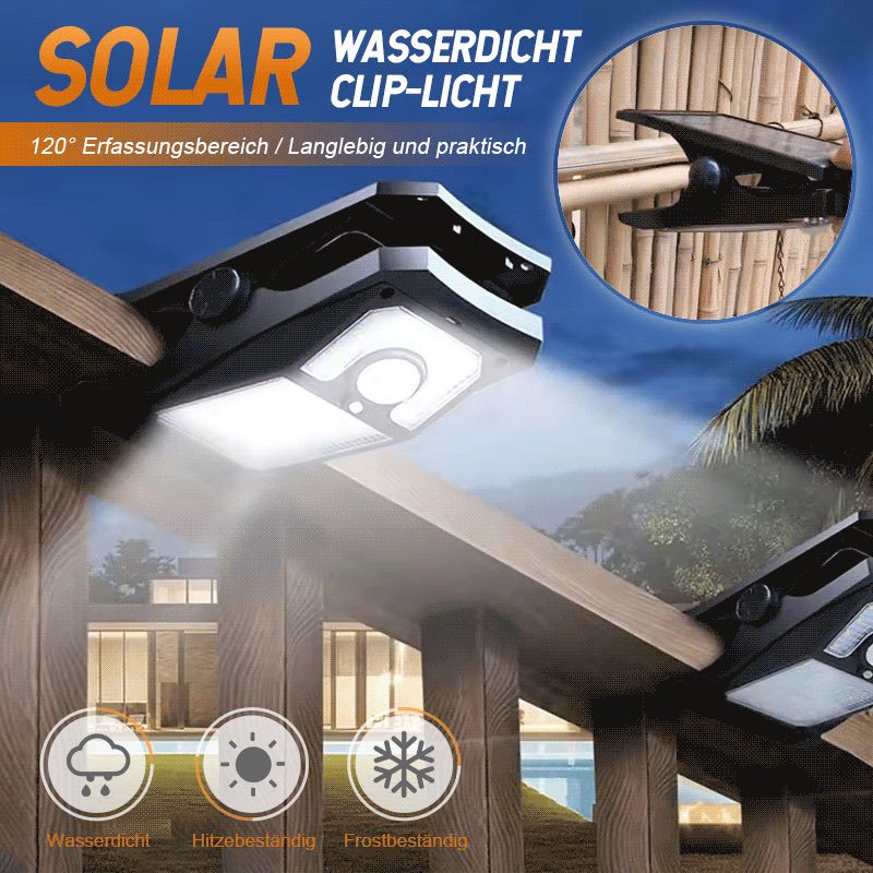Wasserdichte Solarlampe