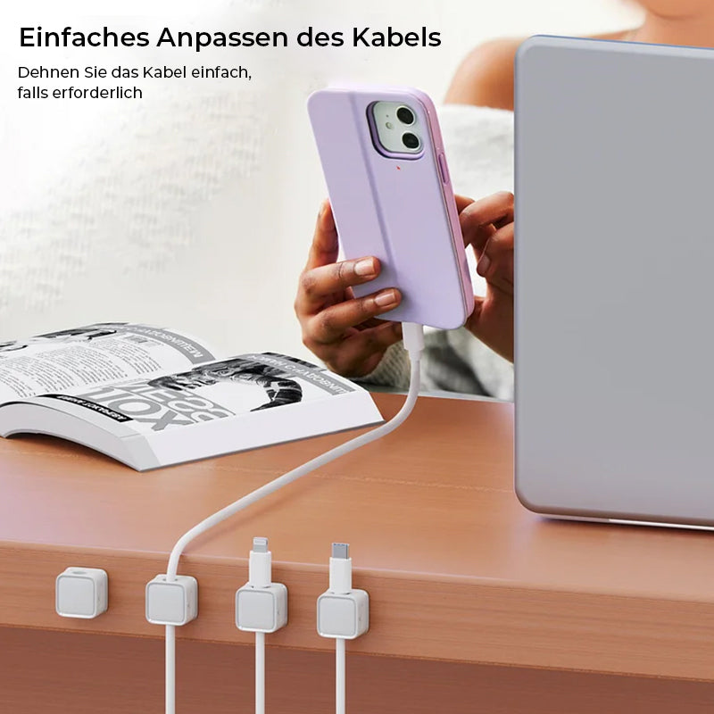 Ocerar™ Magnetischer Kabelspeicher-Organizer (6 Stück) | 50% RABATT