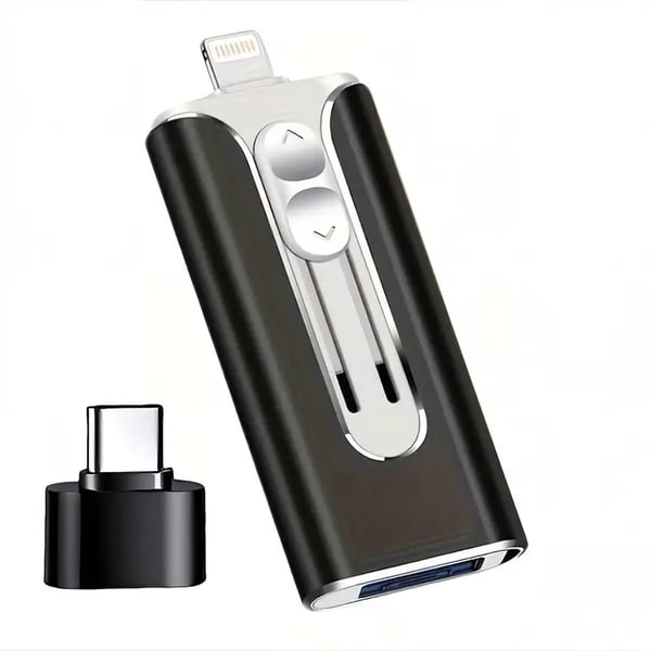 32~256GB Micro USB + 8 Pin + USB 3.0 4 in 1 Handy Computer U-Disk | 50% RABATT