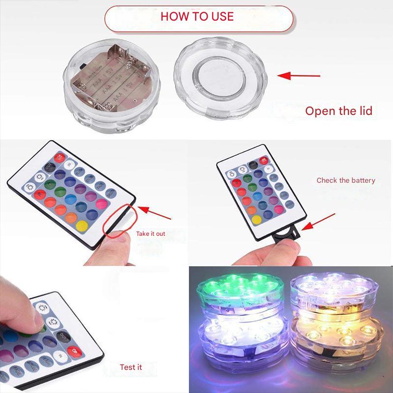 GlowRipple™ – Wasserdichtes LED-Licht für Magische Wasser-Momente | 1+1 GRATIS