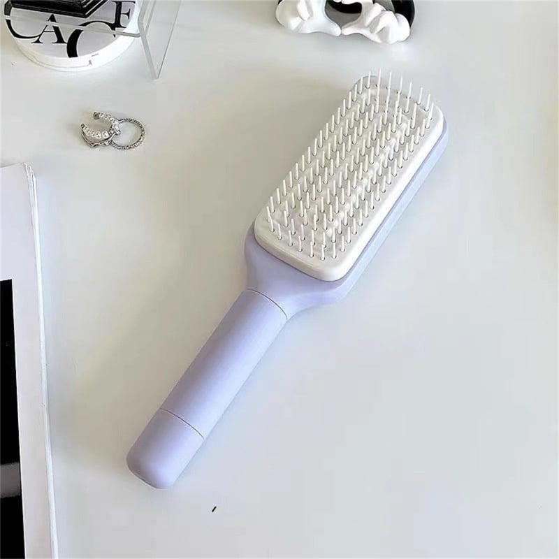 CleanBrush™ – Rotierende Selbstreinigungs-Haarbürste | 1+1 GRATIS