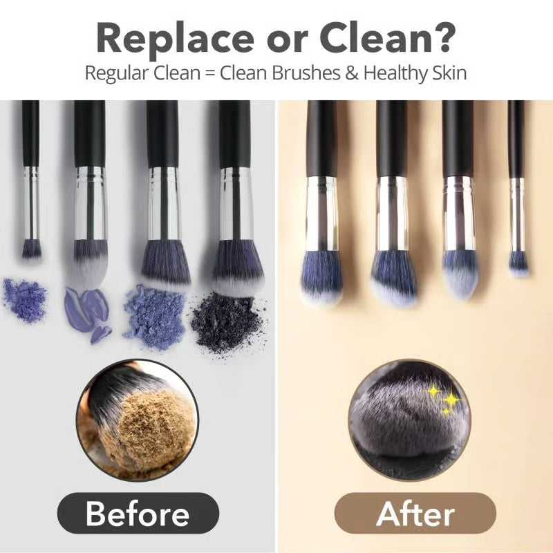 GlowSpin™ – Electric Makeup Brush Cleaner Machine