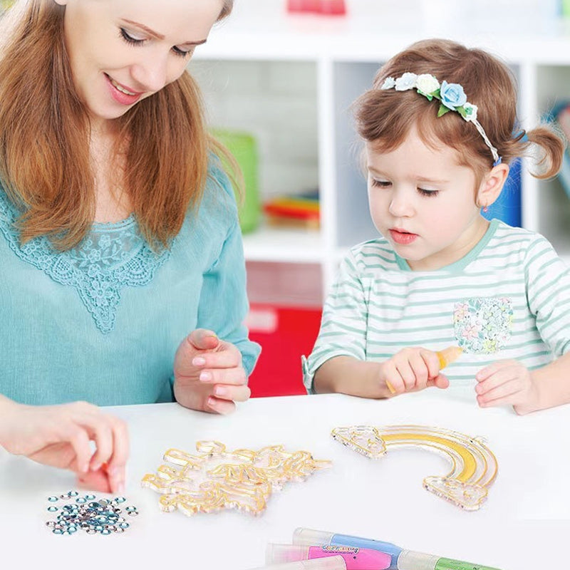 CrystalArt – Weihnachtliche Kristallklebemalerei | 50% RABATT