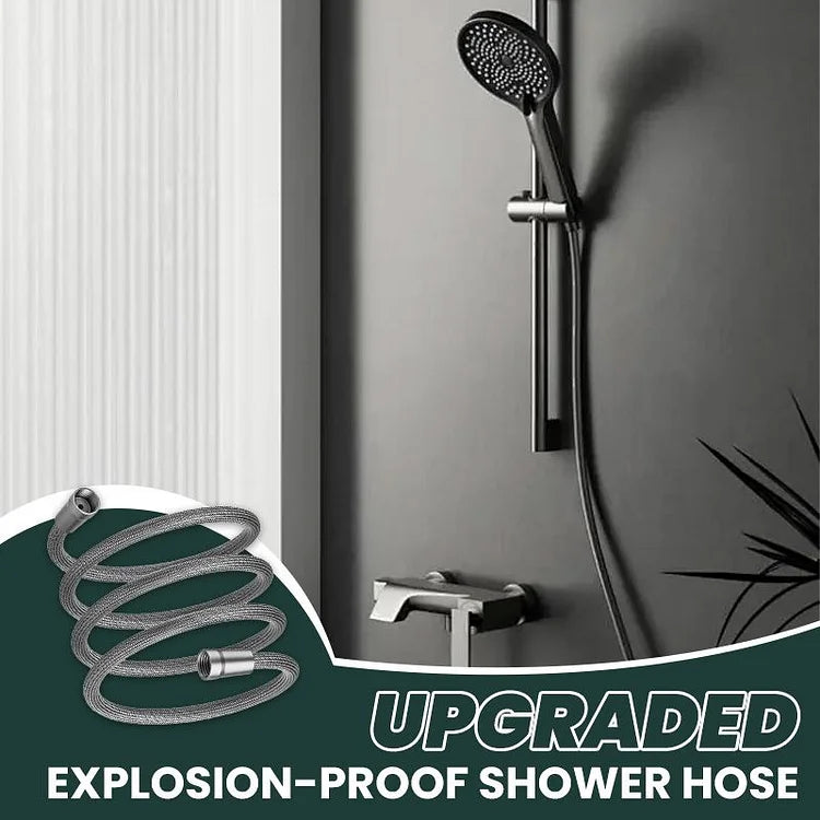 Upgraded Explosion-proof Braided Shower Hose - Anti-leak