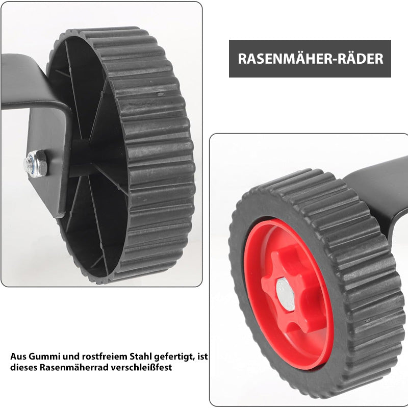 TurfMaster - Universell einstellbares Stützrad für präzise, stabile Rasenschnitte | 50% RABATT