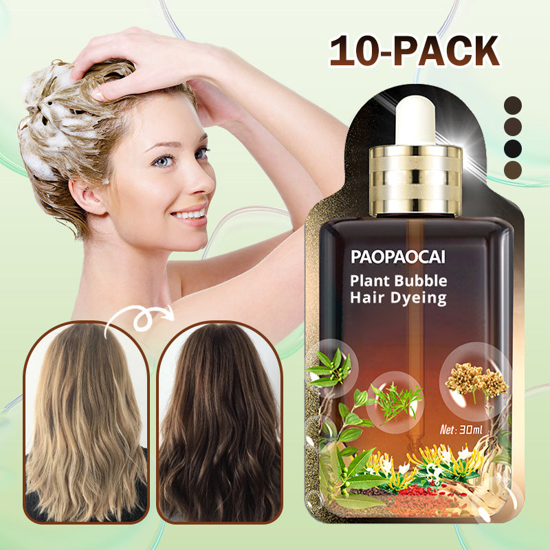 HerbaTint™ Pflanzliche Haarfarbe Ohne Schaden | 5+5 GRATIS (10x 30 ml)