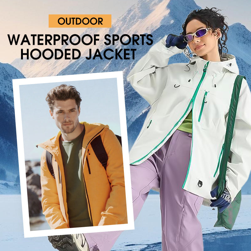StormGuard – Wasserdichte Sportjacke mit Kapuze