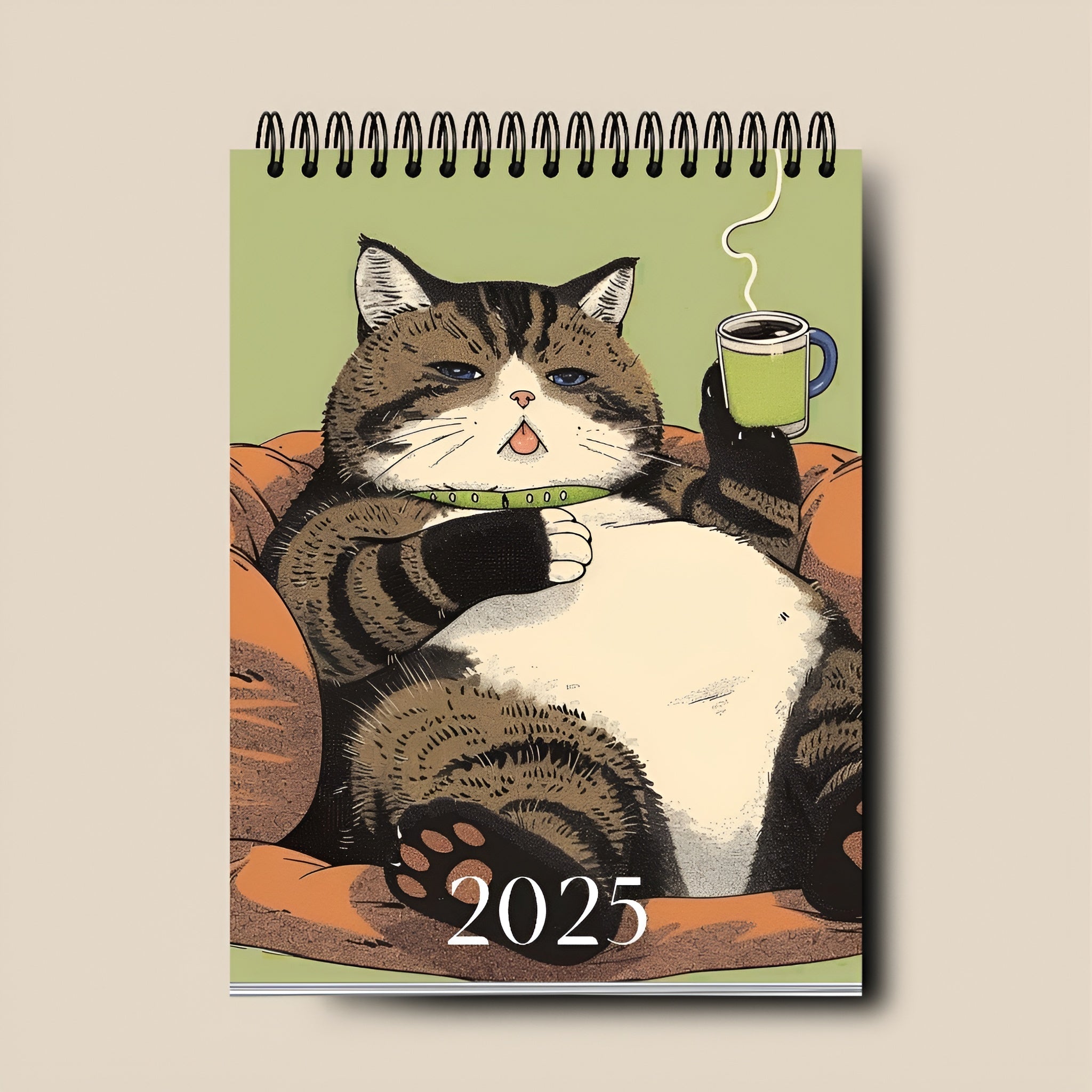 Katzenkalender - 2025 Kalender Kätzchenkalender Mondphasenkalender Monatlicher Planer |  50% RABATT