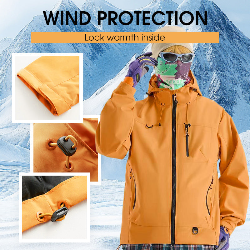 StormGuard – Wasserdichte Sportjacke mit Kapuze