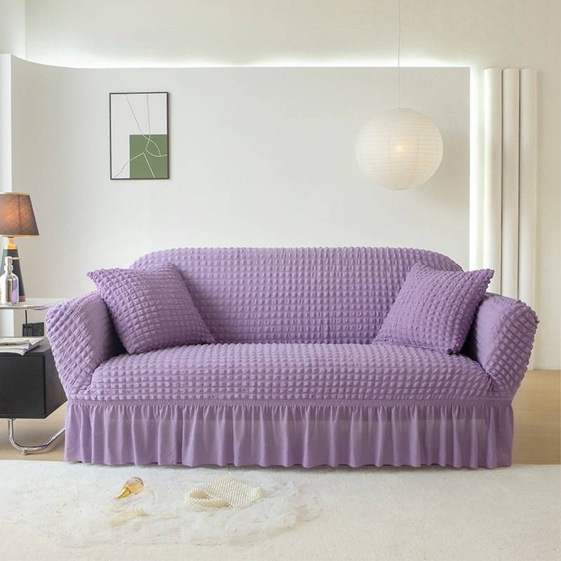 LuxLace™ Premium Seersucker Sofabezug | 50% RABATT