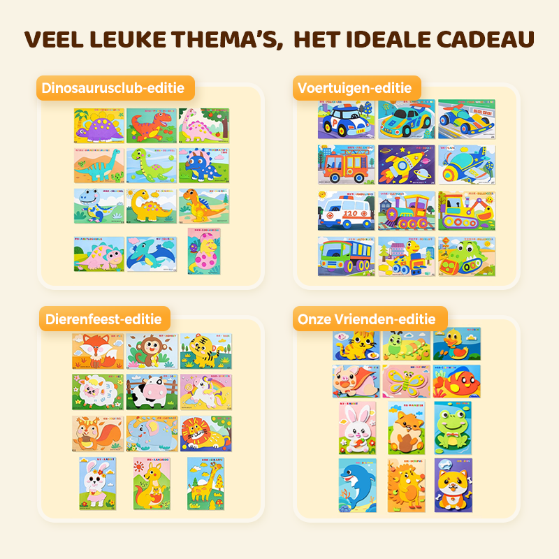 CraftyKids – DIY 3D EVA Bastelsticker