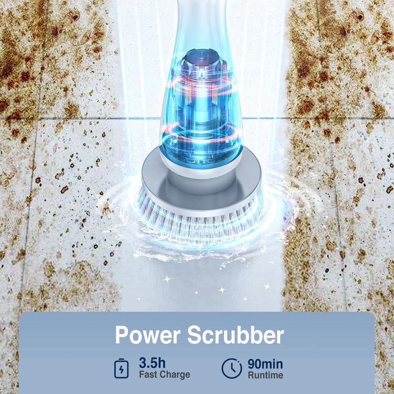 CleanPro – Elektrischer Spin Scrubber