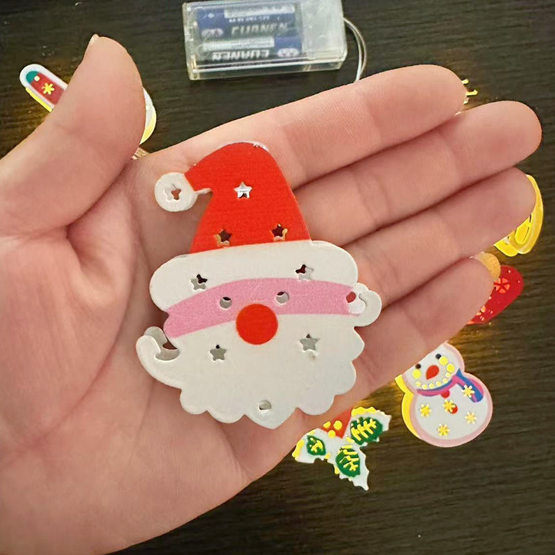 NordicGlow – Weihnachts LED-Eisen-Dekolichterkette