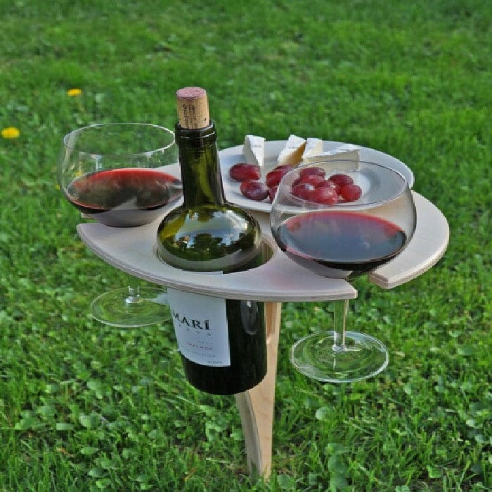 Vino™ - Faltbarer Picknicktisch mit Weinhalterung | 50% RABATT