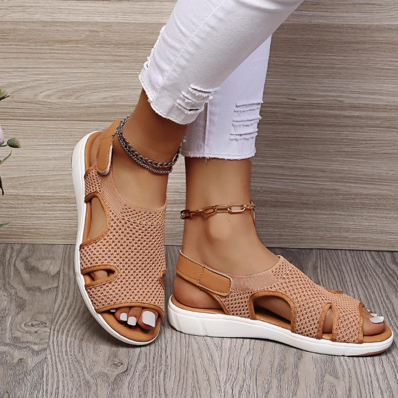 OrthoBreeze™ Damen-Sandalen – Atmungsaktiver Komfort & orthopädische Unterstützung für jeden Schritt