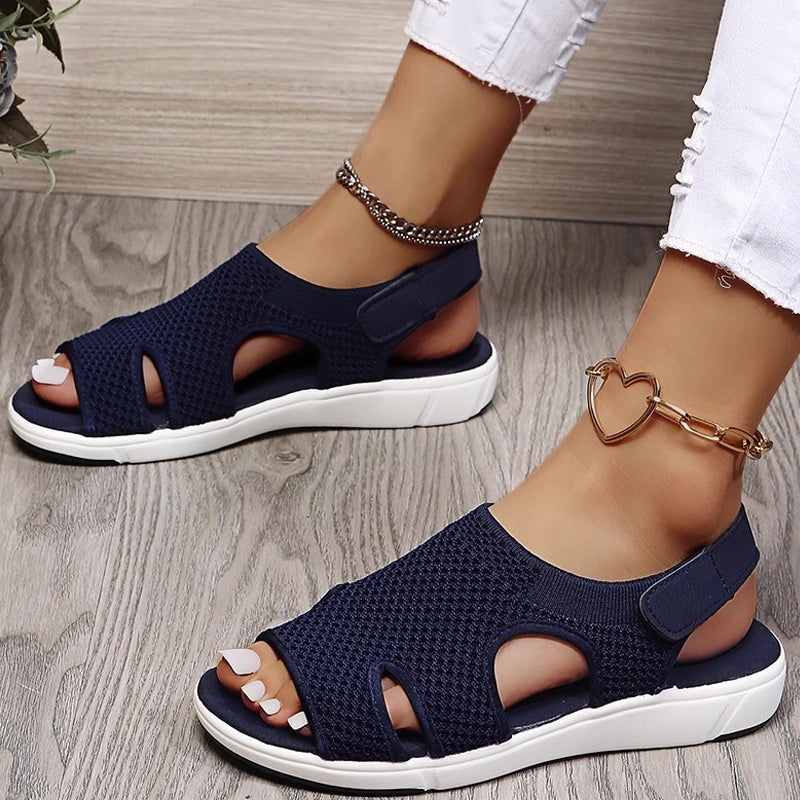 OrthoBreeze™ Damen-Sandalen – Atmungsaktiver Komfort & orthopädische Unterstützung für jeden Schritt