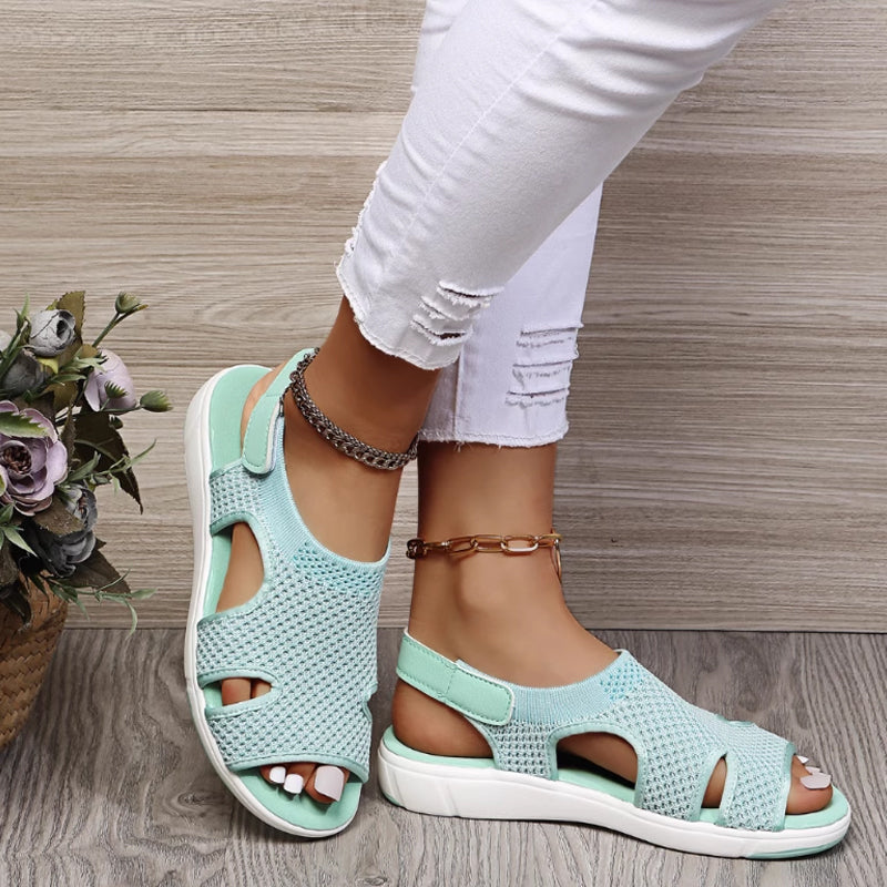 OrthoBreeze™ Damen-Sandalen – Atmungsaktiver Komfort & orthopädische Unterstützung für jeden Schritt