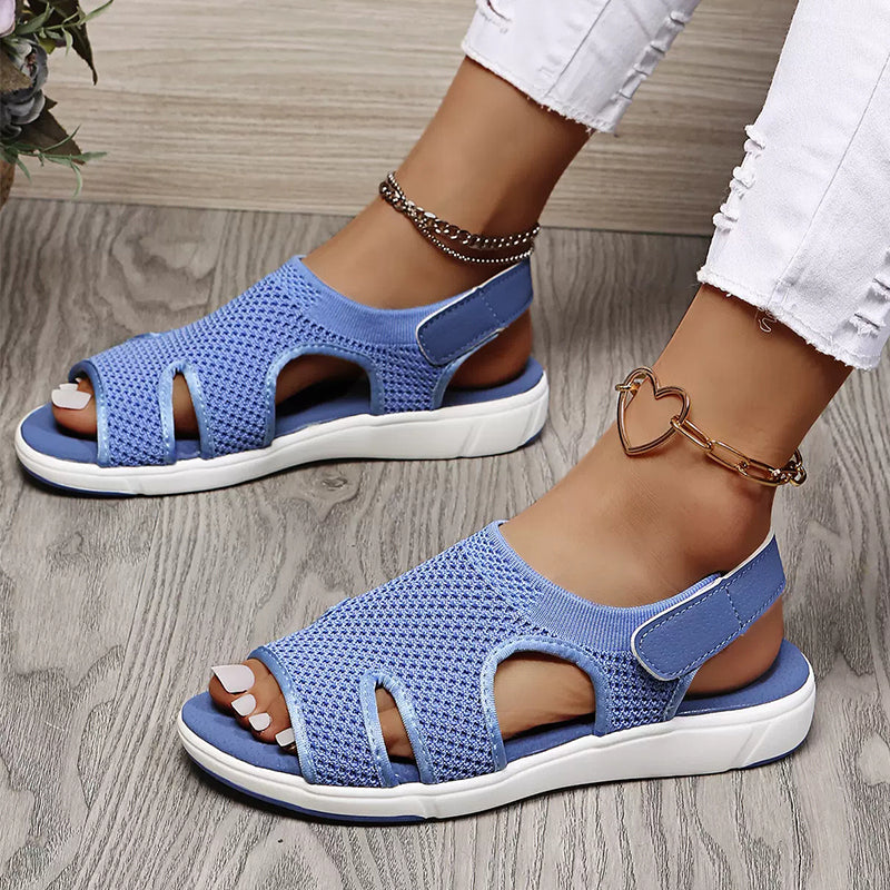 OrthoBreeze™ Damen-Sandalen – Atmungsaktiver Komfort & orthopädische Unterstützung für jeden Schritt