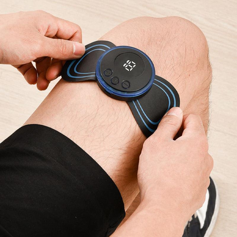 Tragbares Massagegerät mit 8 Modi und LCD-Bildschirm