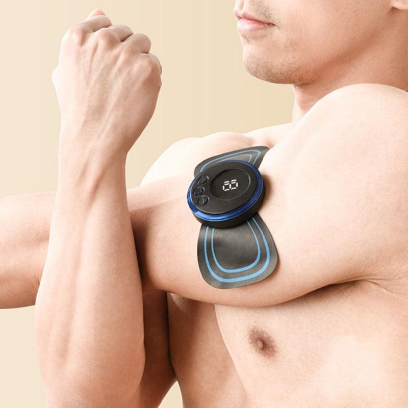 Tragbares Massagegerät mit 8 Modi und LCD-Bildschirm