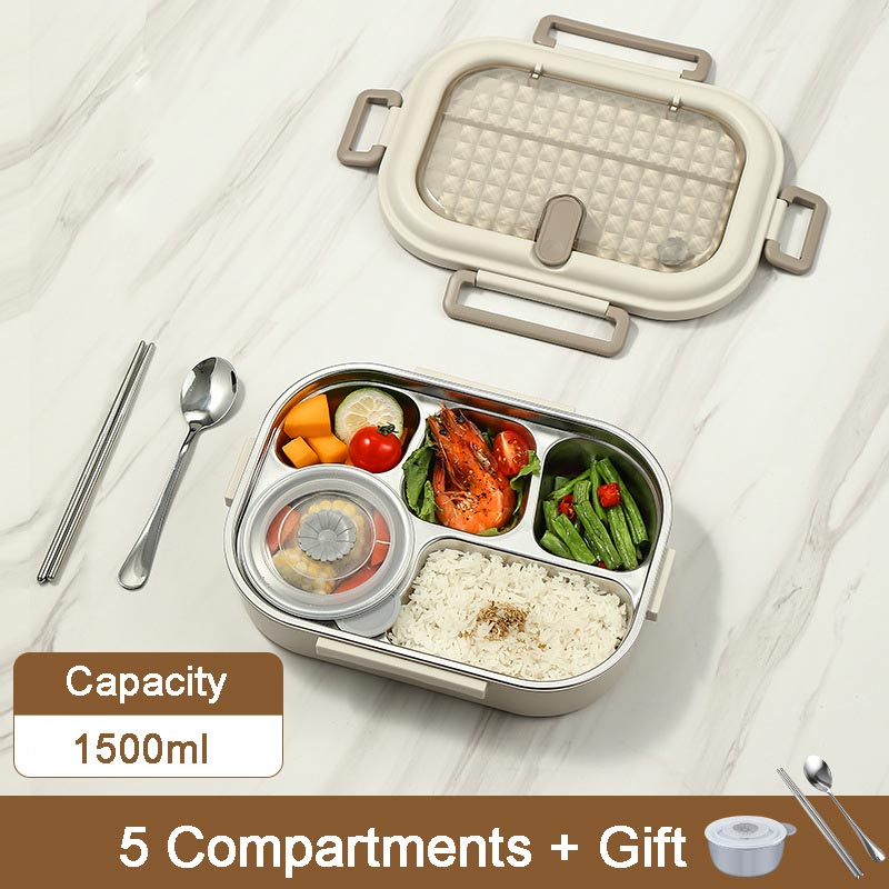 ThermoBento™ – Isolierte Edelstahl-Bento-Box