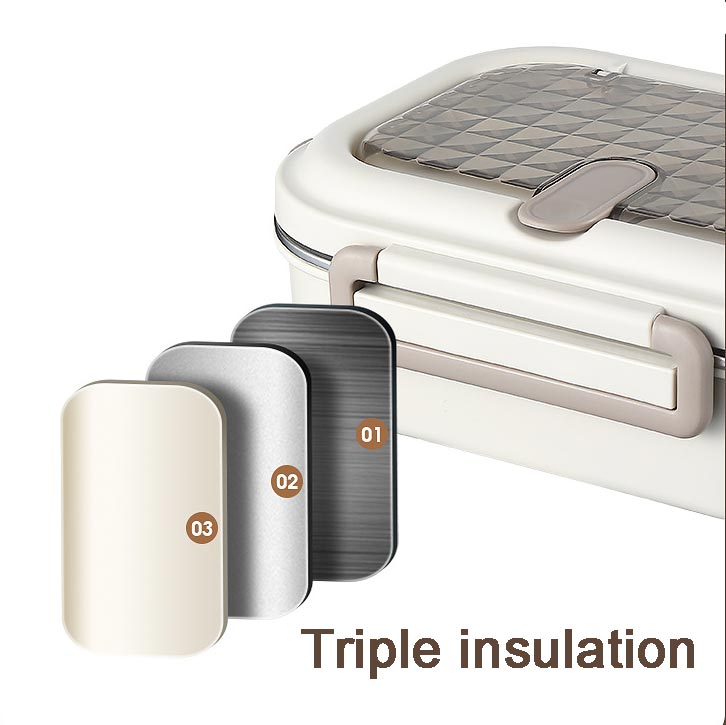 ThermoBento™ – Isolierte Edelstahl-Bento-Box