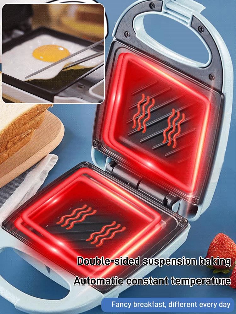 SnackMaster- Multifunktionaler Frühstücks-Sandwich-Maker | 50% RABATT