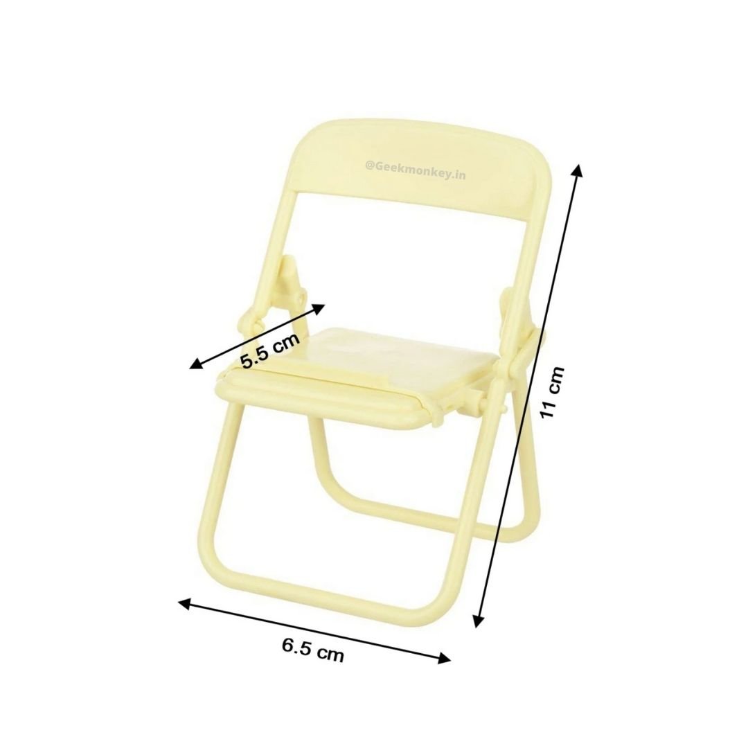 MiniSeat – Faltbarer Handyhalter im Stuhl-Design | 1+2 GRATIS