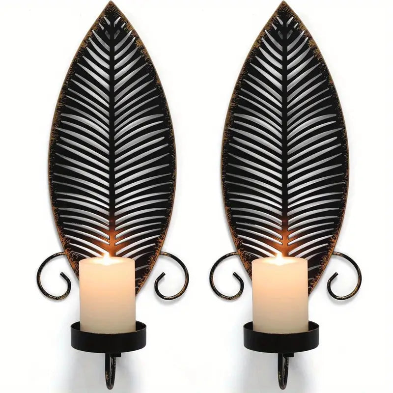 LeafLume™ – Eleganter Kerzenhalter-Satz | 50% Rabatt