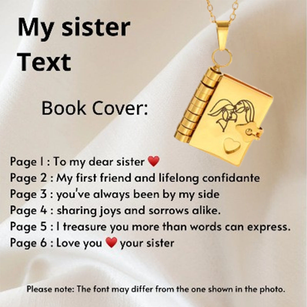 My Little Star™ – Bücher-Halskette für Mädchen | 1+1 GRATIS