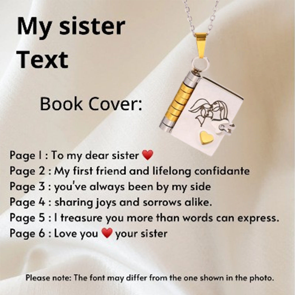 My Little Star™ – Bücher-Halskette für Mädchen | 1+1 GRATIS