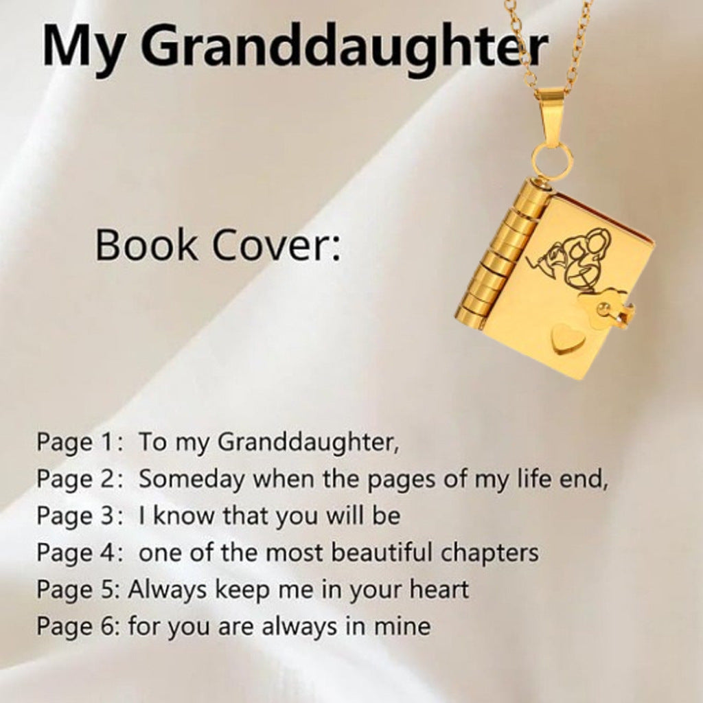 My Little Star™ – Bücher-Halskette für Mädchen | 1+1 GRATIS