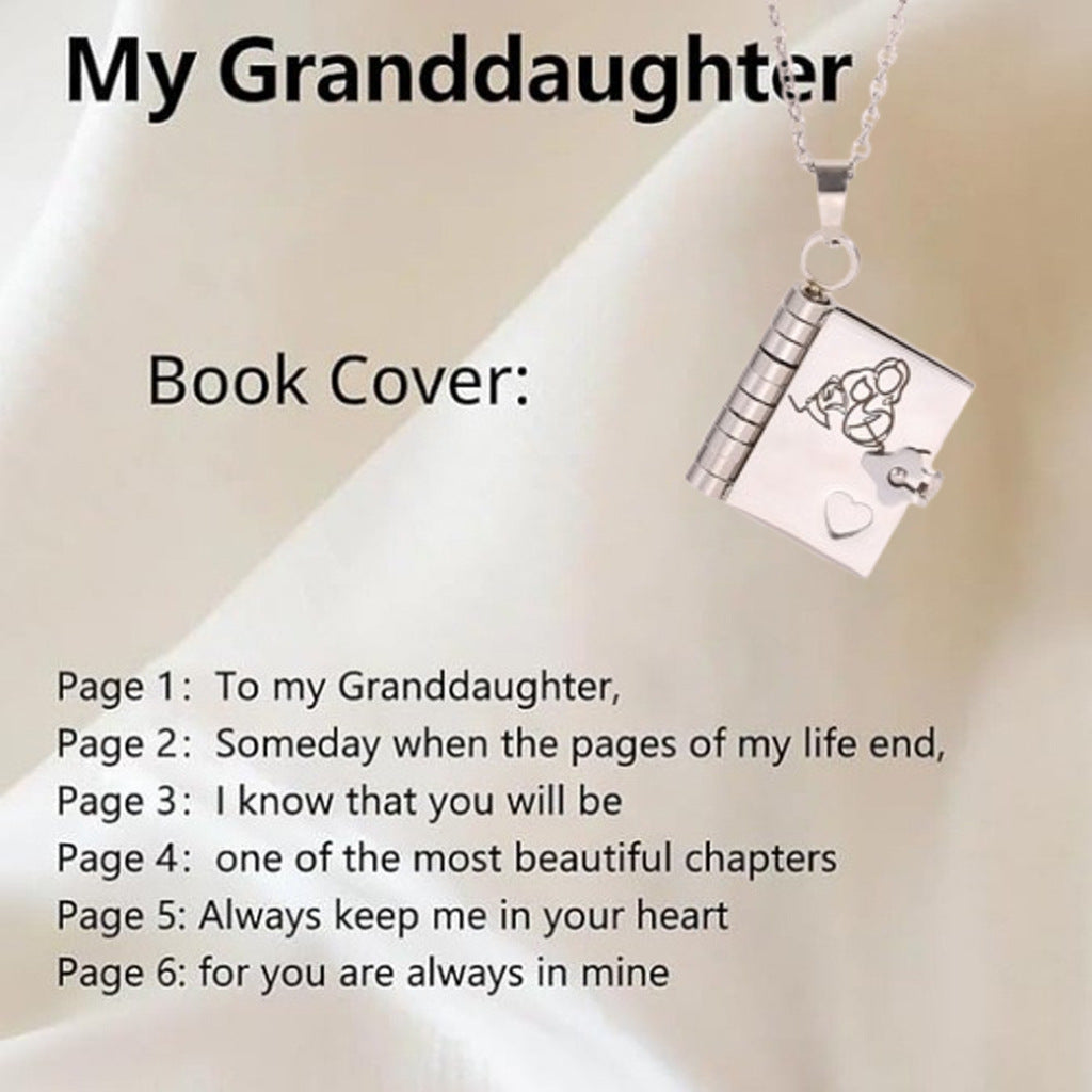 My Little Star™ – Bücher-Halskette für Mädchen | 1+1 GRATIS