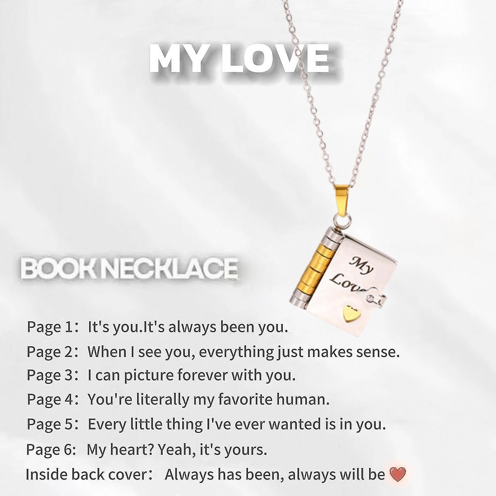 My Little Star™ – Bücher-Halskette für Mädchen | 1+1 GRATIS