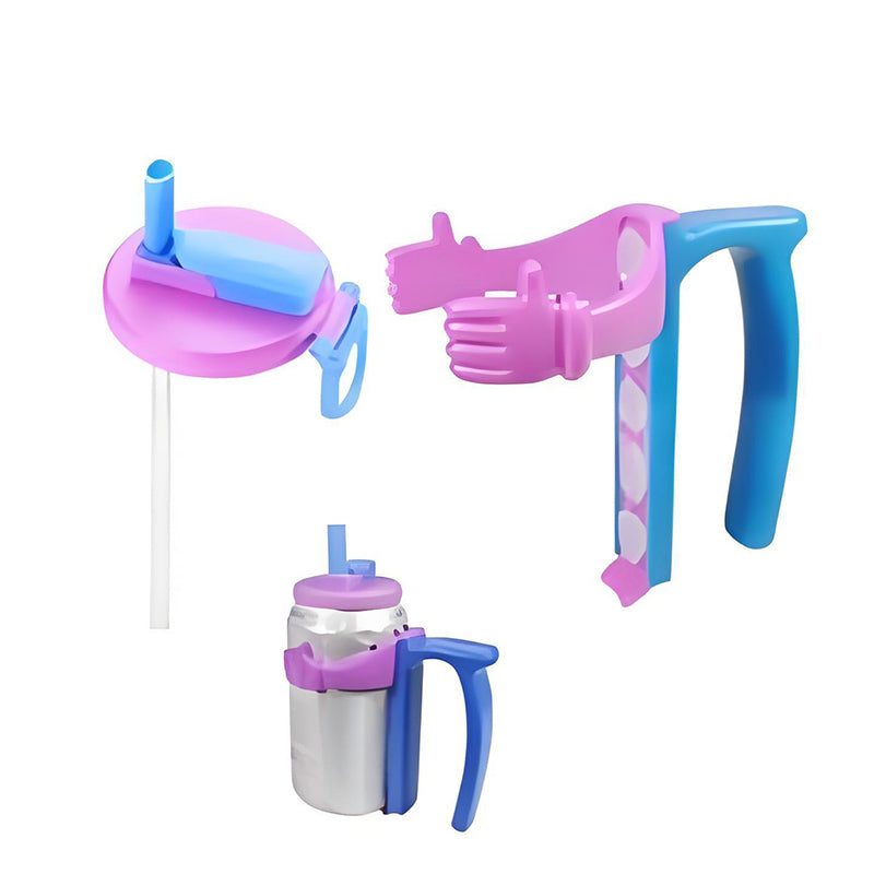 SipSafe – Kinderfreundlicher Silikondeckel & Strohhalm | 1+2 GRATIS