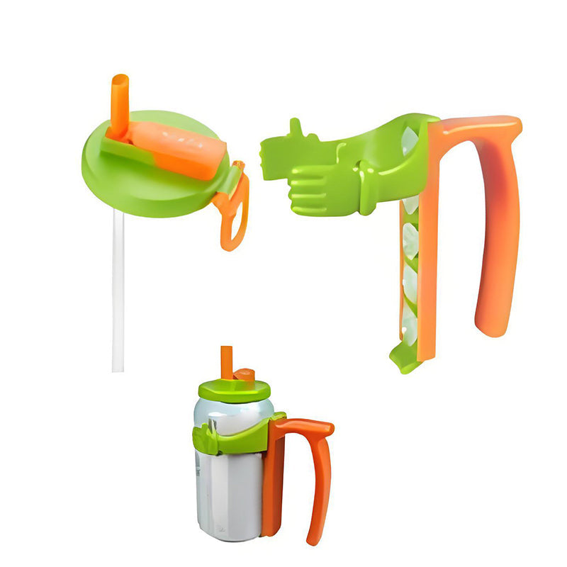 SipSafe – Kinderfreundlicher Silikondeckel & Strohhalm | 1+2 GRATIS