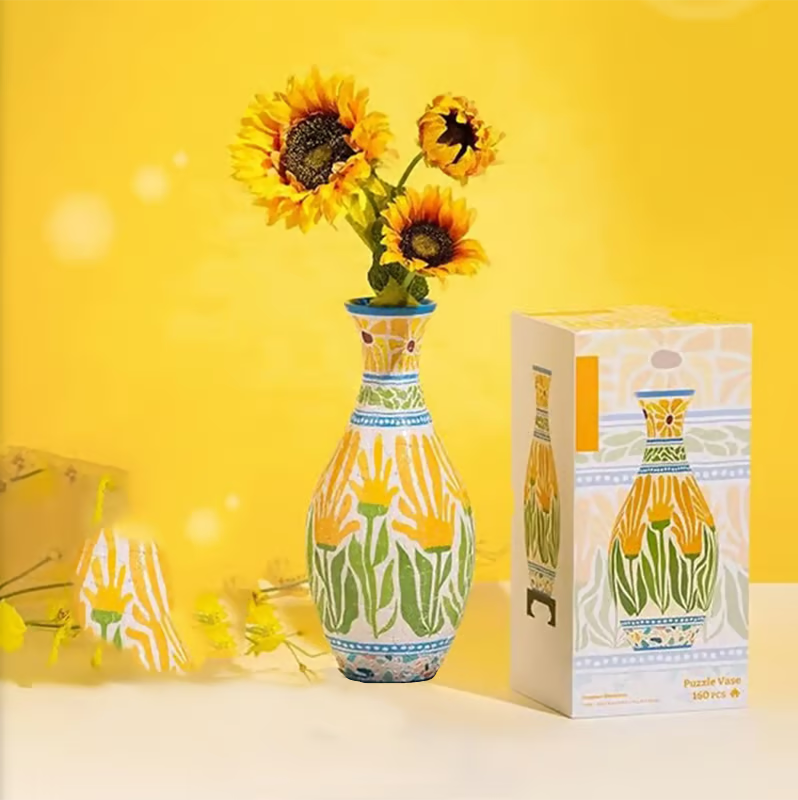 PuzzleBloom – 3D Puzzle Vase
