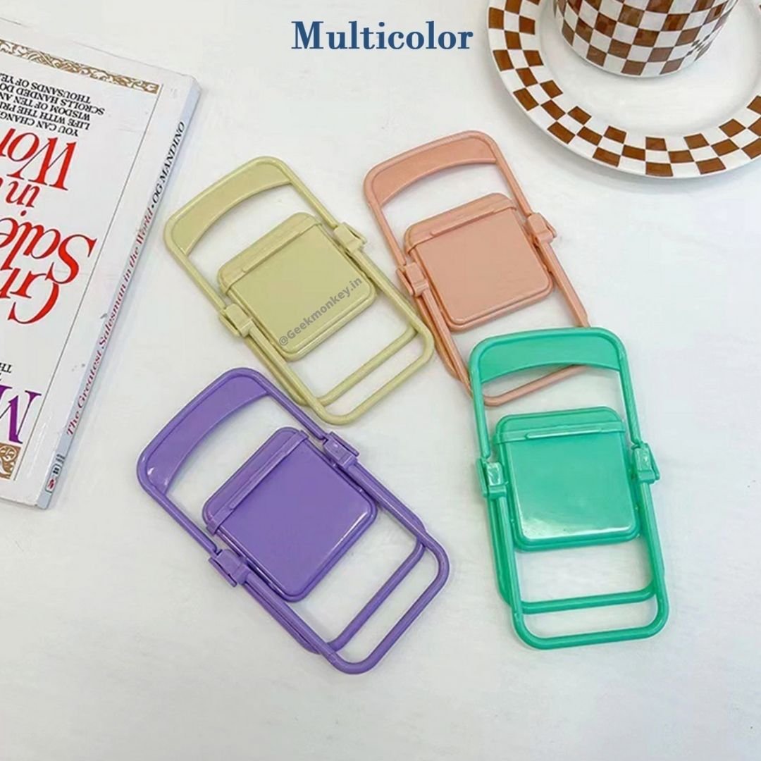 MiniSeat – Faltbarer Handyhalter im Stuhl-Design | 1+2 GRATIS