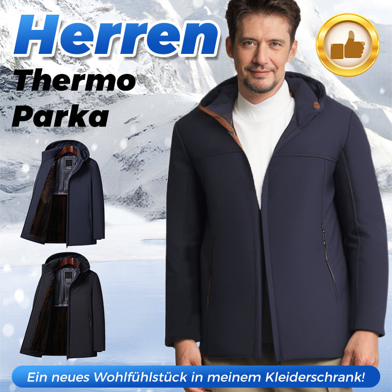 HeatGuard™ – Herren Thermo-Parka mit Kapuze
