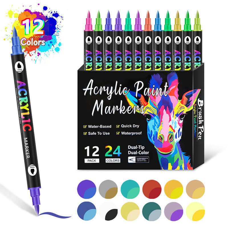 ColorPro - Acrylfarbe Markerstift | 50% RABATT