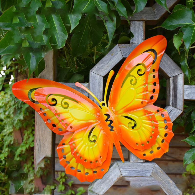 Simulation Schmetterling Garten Ornamente