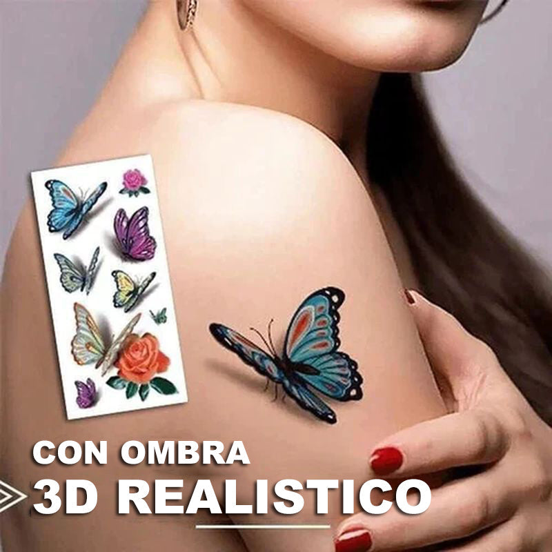 InkReal – 3D Tattoo-Sticker für echten Look | 50% Rabatt