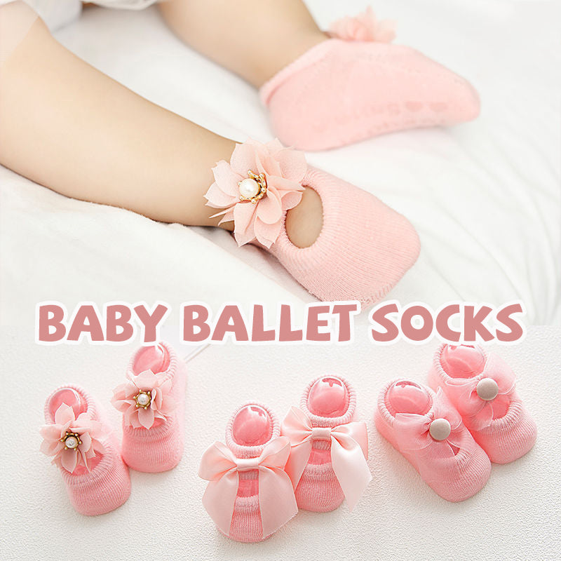 BalletBaby™ – Süße Baby Ballett-Söckchen