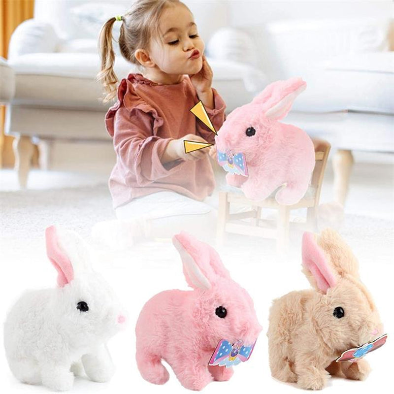 PlüschHase™️ Sicherer Spielspaß für Kinder mit simulierten Kaninchenbewegungen | 50% RABATT
