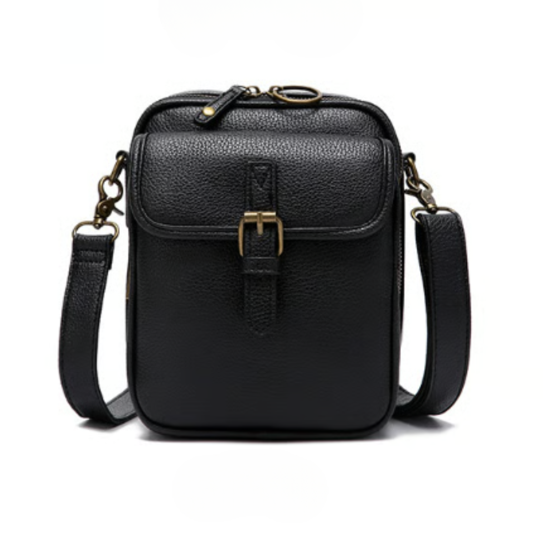 LineaLux® Crossbody‑Ledertasche | 50% RABATT