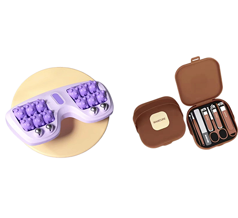 RelaxRoll™ – Tragbarer Doppel-Fußmassage-Roller | 1+1 GRATIS
