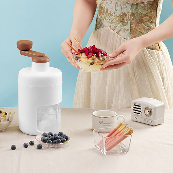 FrostyFun™ Tragbare Eisraspel Für Zuhause