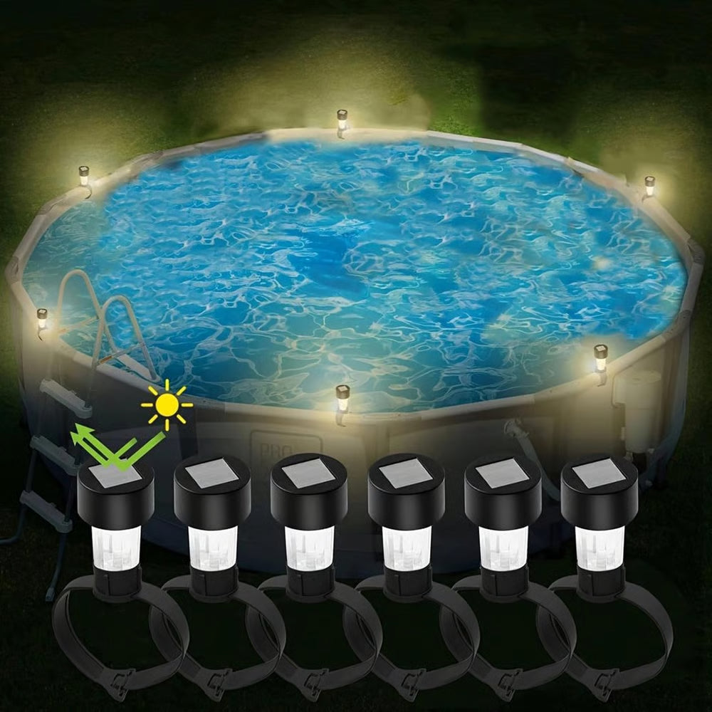 AquaGlow – Solar LED Poollichter Set | 50% RABATT