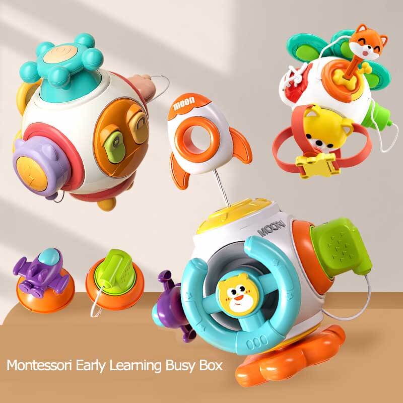 Ocerar™ Montessori Frühes Lernen Busy Box | 50% RABATT