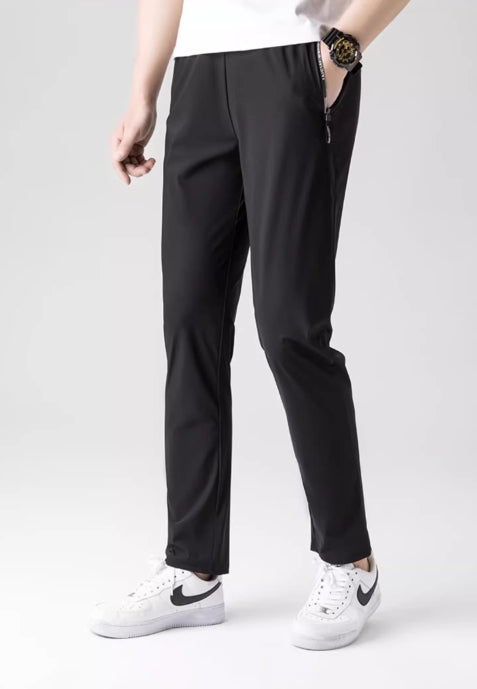 FlexiSilk™ Superelastische Sporthose aus neutralem Ice Silk